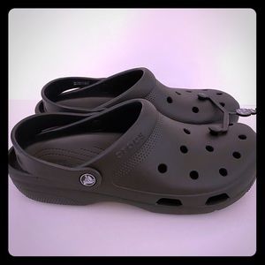 Graphite Crocs coast clog m10 w12